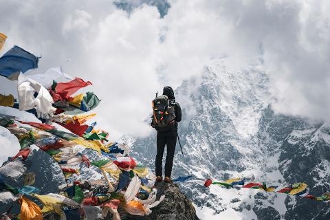 LOBUCHE EAST THROUGH EVEREST BASE CAMP