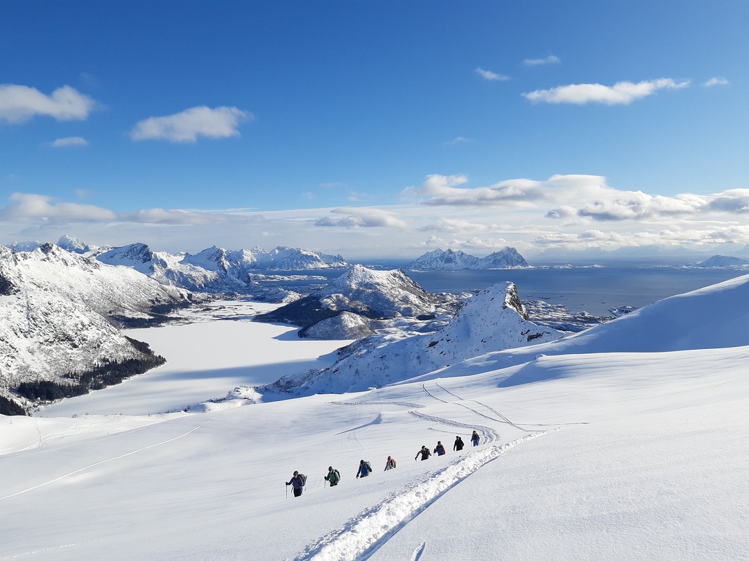 VIAGGIO DI SCIALPINISMO NELLE ALPI DI LYNGEN - NORVEGIA