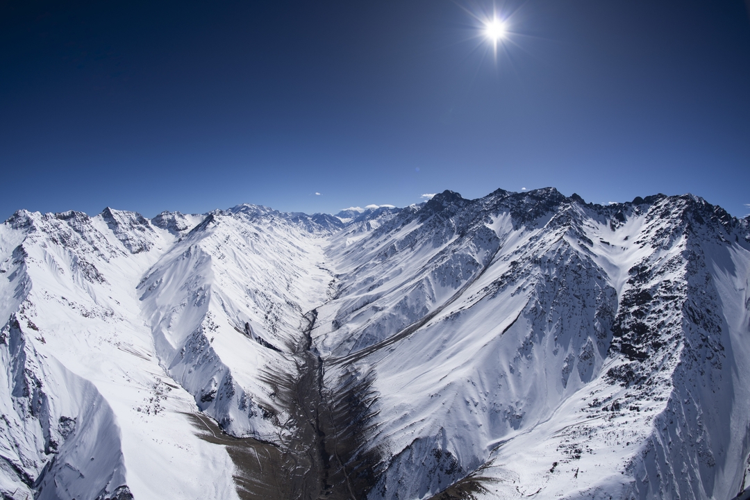 SCIARE NELLE ANDE CENTRALI - CILE