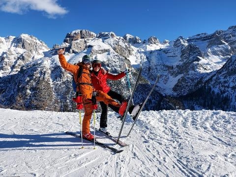 SCI SAFARI NELLE DOLOMITI - BRENTA ADAMELLO