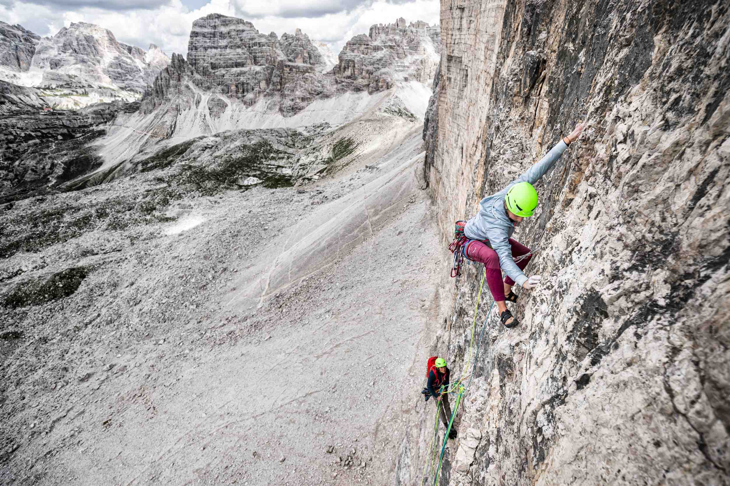 Eline Le Menestrel: "Avrei potuto morire, ma anche godermi una bella giornata di arrampicata sul "Pesce"".