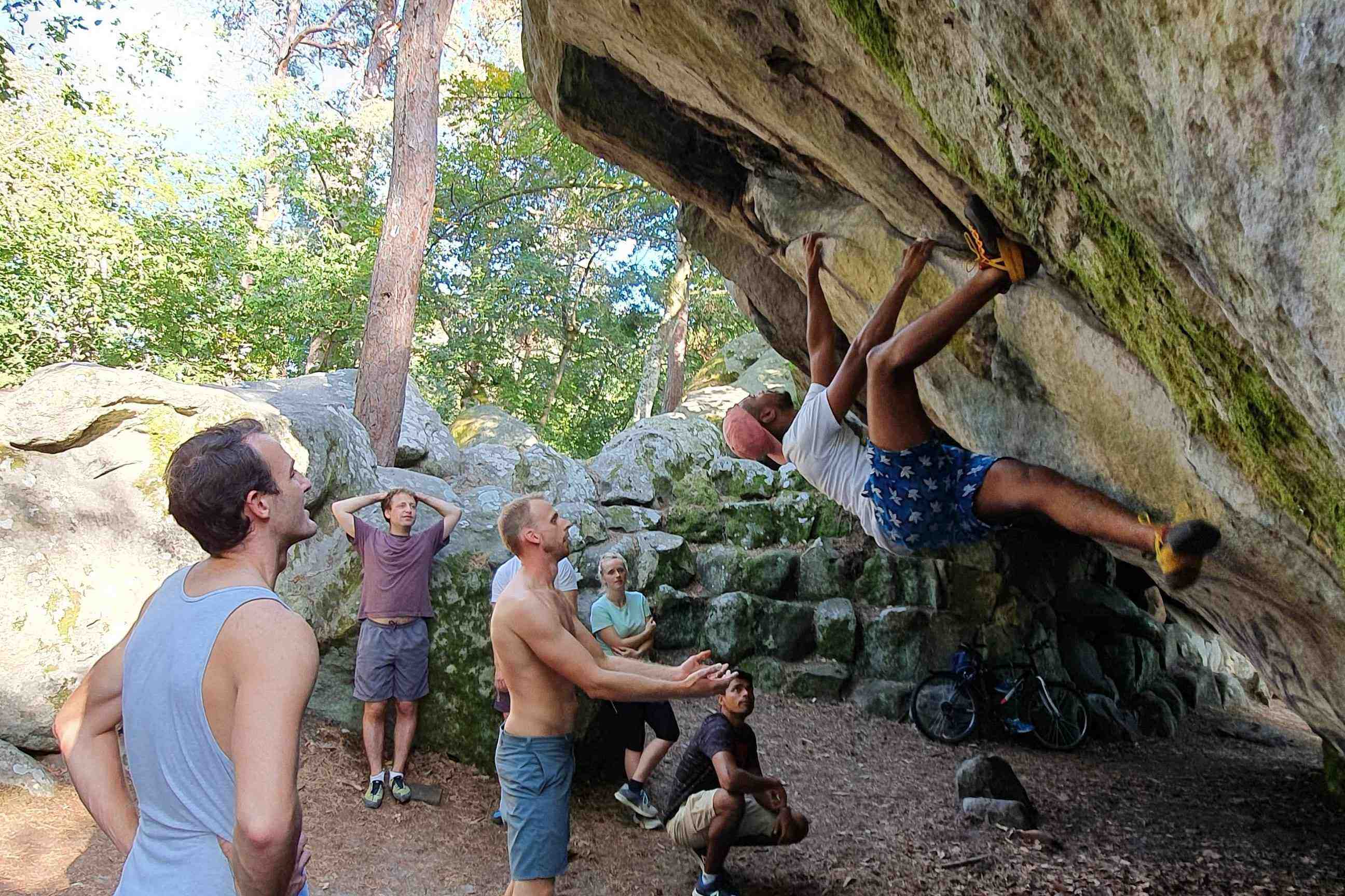 Mont Ussy: Punti boulder di Fontainebleau