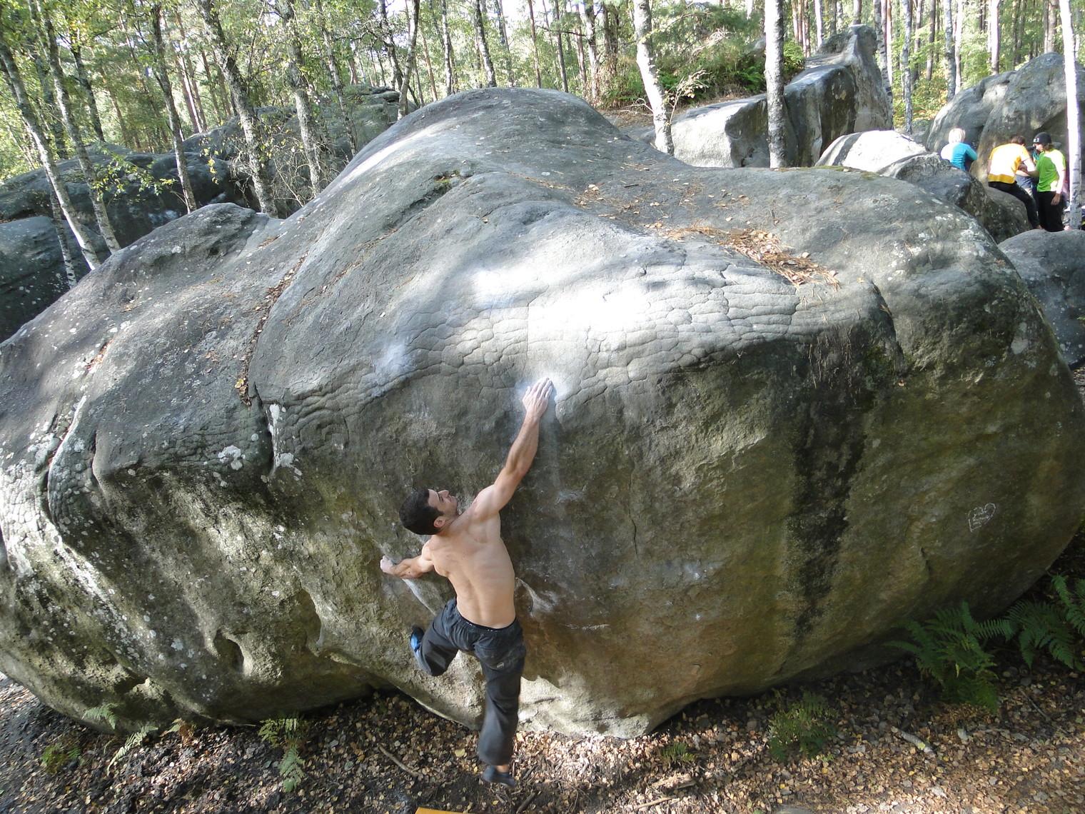 Franchard Isatis (Centro): Punti boulder di Fontainebleau