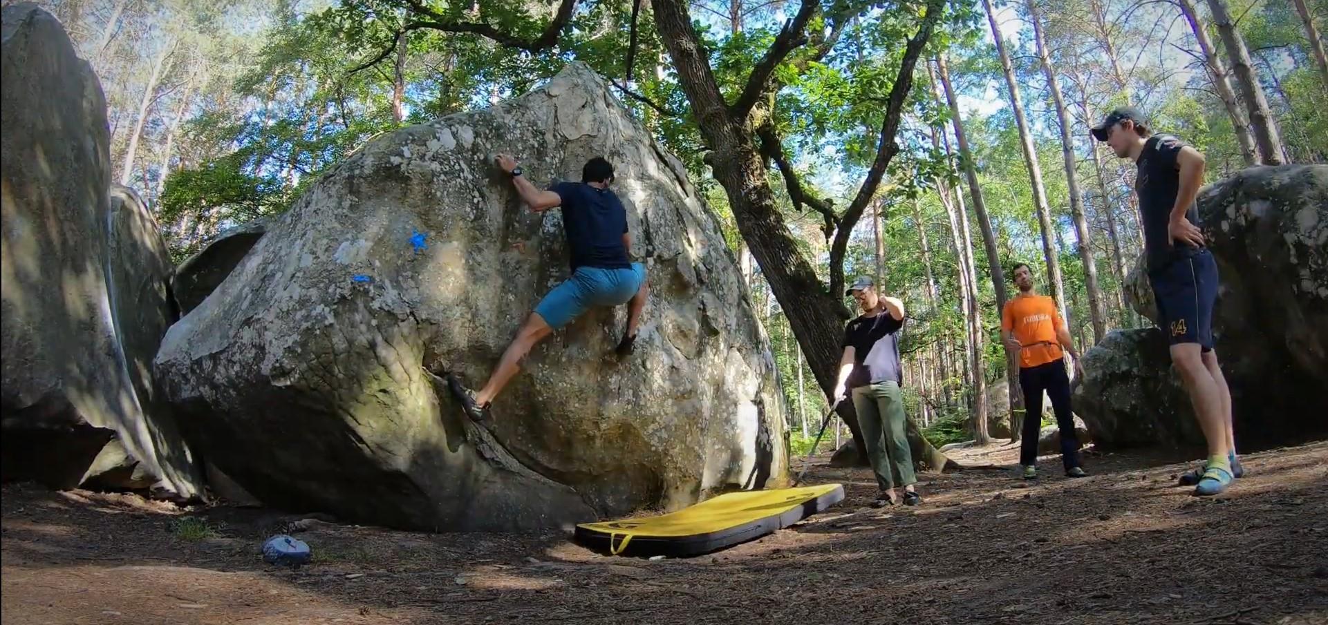 Mont Aigu: Punti boulder di Fontainebleau